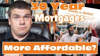 Canada 2021 Election: Does the NDP 30 Year Mortgage make Canadian Real Estate More Affordable?