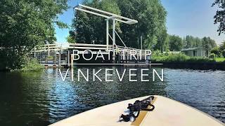 Boat trip in Vinkeveen