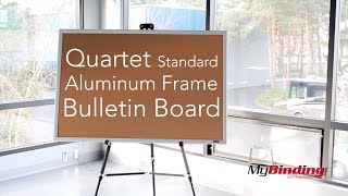 Quartet Standard Aluminum Frame Bulletin Board