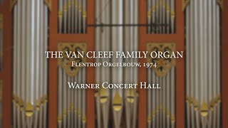 North German-style organ by Flentrop at Warner Concert Hall