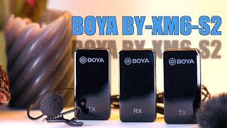 This wireless microphone system from BOYA is great! - BOYA-XM6-S2 - review