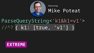 Query String Parser with Mike Poteat - TypeScript Type Challenges #151 [EXTREME]