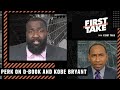 Kendrick Perkins reacts to Stephen A. comparing Devin Booker to Kobe Bryant | First Take