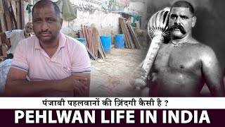 पंजाब मे पहलवानों की ज़िंदगी कैसी है ? | Life of Indian Punjabi Pehlwan Wrestlers  | Life With Sunil
