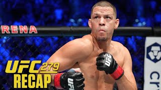 UFC 279 Recap: Nate Diaz and Khamzat Chimaev win after unprecedented card change | ESPN MMA