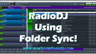 Using The RadioDJ Folder Sync