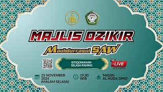 Majlis Dzikir istiqomahan selasa pahing zawiyah al huda simo 25/11/2024