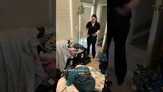 DeclutterCore™ Part 1 Massive Clothing Declutter | 16 Trash Bags of Clutter Gone