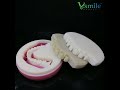 Vsmile pmma dental blanks is a durable and stable PMMA