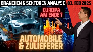 🚗Zölle gefährden europäische Automobilindustrie mit deren Aktien – Handelskrieg eskaliert??📉