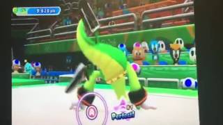Mario and Sonic at the Rio 2016 Olympic Games- Rhythmic Gymnastics #9 (Vector)