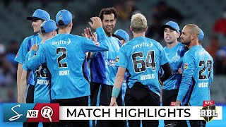 Strikers skittle Renegades to square BBL|11 ledger | BBL|11