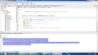 finalize method in java #32
