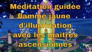 Méditation la flamme de l'illumination du temple de Telos