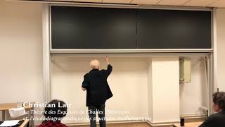 Séminaire Math-Philo 2019 (ENS Ulm) : Christian Lair, La Théorie des Esquisses (Charles Ehresmann)