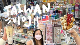 hi from taiwan! 🇹🇼 [travel vlog, shopping + lots of walking]