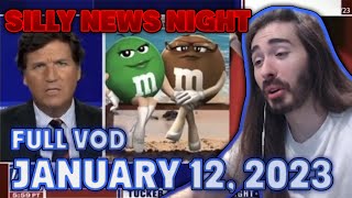 Hot M&M's and Justin Roiland Charges | January 12 VOD | MoistCr1tikal