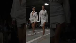 Kendall Jenner's runway evolution 🔥😳 #short #shorts #evolution