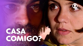 Petruchio pede Catarina em casamento e se declara! | O Cravo e a Rosa | TV Globo