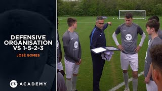 José Gomes • Coaching defensive organisation and playing in behind • CV Academy Session