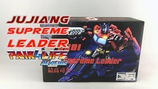 Transformers Review: JuJiang JJ-01 Supreme Leader // P4L Reviews