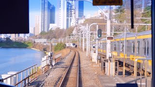 [4K60p前面展望] 2018.3.25 中央・総武緩行線 東行 中野～津田沼 Chuo–Sobu Line