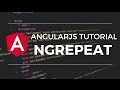 AngularJS ngRepeat Directive - AngularJS Beginner Tutorial
