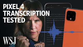 Pixel 4's Transcription App vs. World's Fastest-Talking Woman | WSJ