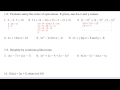 the basics 2a evaluate and simplify using the order of operations