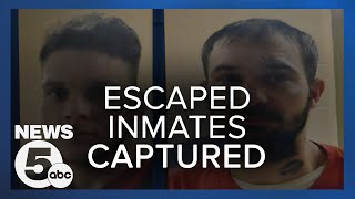 2 escaped inmates recaptured