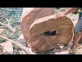 legendary chainsaw stihl 070 vs huge trembesi tree.