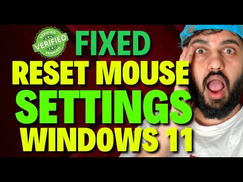 How to reset Windows 11 mouse settings