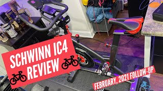 Schwinn IC4 Follow-Up Review - February, 2021