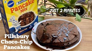 Pillsbury Pancake Mix | Pillsbury Choco Chip Pancake Mix | Pillsbury Eggless Pancakes | Soft Fluffy