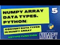 What is Data Type of NumPy Array? | Datatype Functions | Machine Learning Tutorial