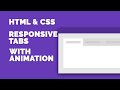 HTML Master Shares Top Responsive Tab Secrets 😱💻 !