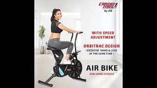 Cardio Max JSB HF175 Fitness Bike for Home Gym Orbitrac Cycle Multifunctional Exercise