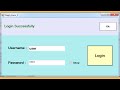 C# - How To Create Login Form In C# With MySQL Database [ with source code ] Part 1