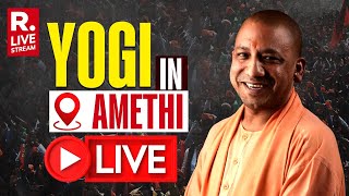Yogi Adityanath Addresses Public Meeting in Amethi With Smriti Irani | Lok Sabha Polls | LIVE