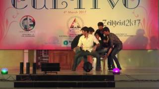 ZEITGIEST 2K17 || AWESOME PERFORMANCE BY CSE STUDENTS JNTU || KAKINADA