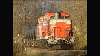 （非HD）釧網本線　茅沼で貨物列車を