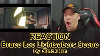 Bruce Lee Lightsabers Scene Recreation REACTION