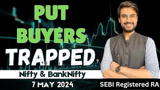 Nifty and BankNifty Prediction for Tuesday, 7 May 2024 | BankNifty Options Tuesday | Rishi Money