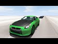 beamng drive police chases vs sports cars crashes 7