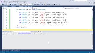 LinQ - Sorting Operators