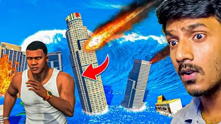 GTA 5 - MEGA Tsunami In CITY (Mods)