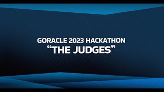 Goracle Hackathon Judges