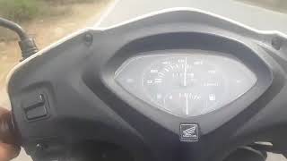 Activa(2010) top speed test