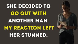 She decided to go out with another man – my reaction left her stunned