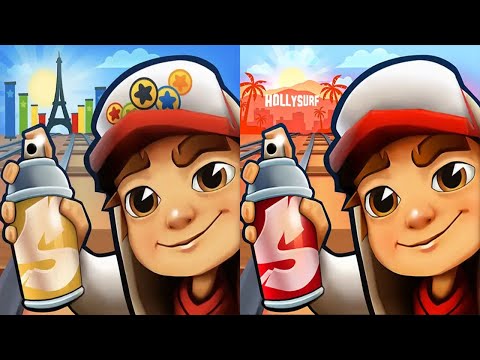 Subway Surfers Paris 2024 Juegos de verano Jake vs Subway Surfers Hollywood 2024 Jugabilidad HD